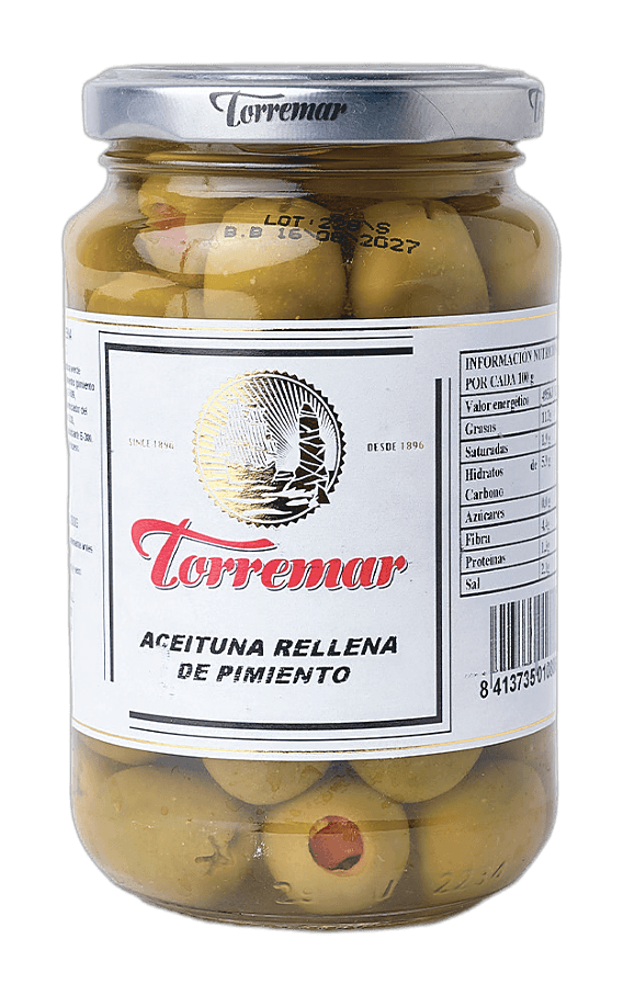 Aceitunas Verde Rellena de Pimiento