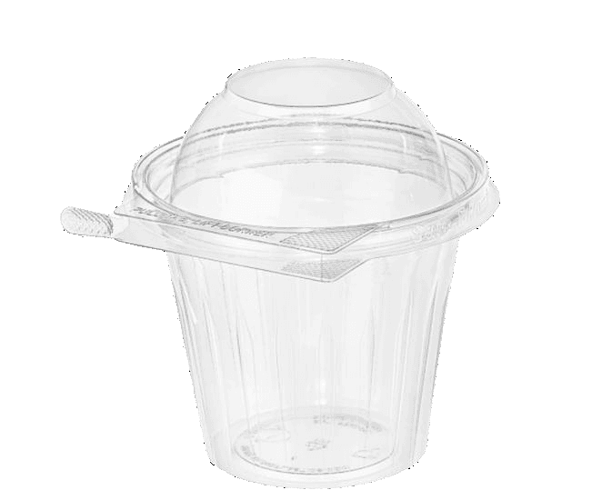 TS12CCR - Safe T Fresh 12oz Vaso Tapa Plana