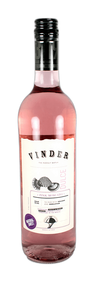 Vinder Sweet Moscato Rosé Wine