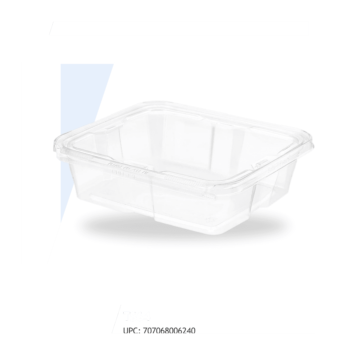 TS48 - Safe T Fresh 48oz Contenedor Rectangular